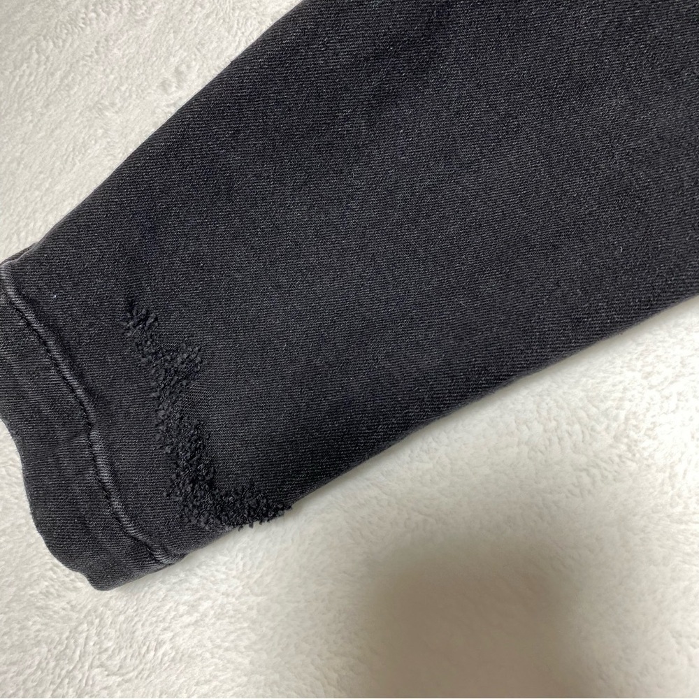 PILCRO The LETTERPRESS Anthropology Sz 27 Black Jeans Distress Button Fly - Picture 10 of 12